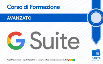 Corso Google Workspace Avanzato per Certificazione Google Educator Lev. 1