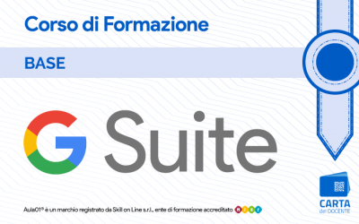 Corso sull’uso Base della Google Workspace for Education